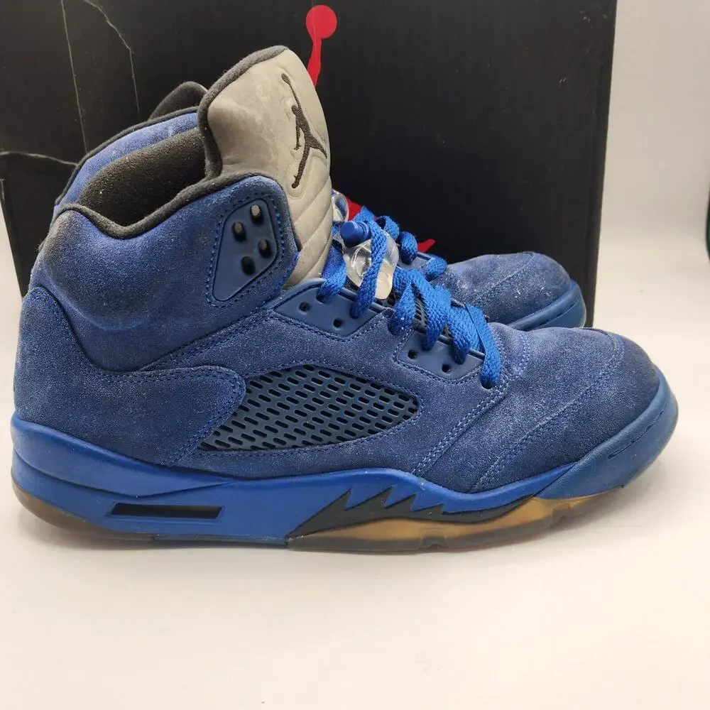 Jordan 5‎ Retro - 'Blue Suede' (Size 9.5) *Nice Condition w/ OG Box*